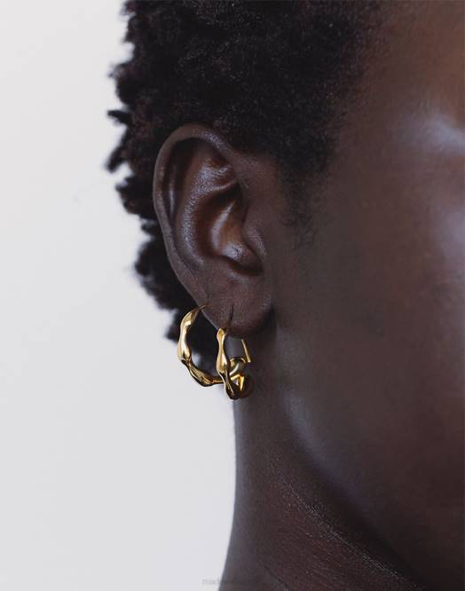 Madewell samling gull kvinner soko moto minibøyler 260F2273