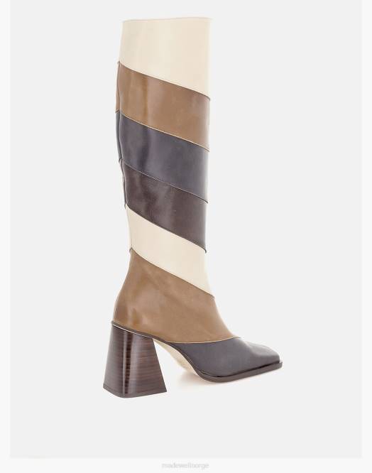 Madewell fottøy brun kvinner alohas north patchwork vintage 260F1195