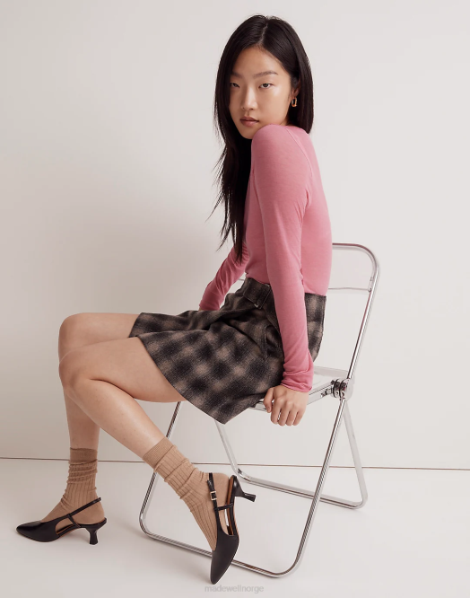 Madewell fottøy ekte svart kvinner debbie slingback pumpen 260F2693