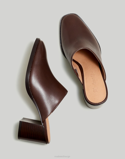 Madewell fottøy ekte svart kvinner macarro muldyret 260F2688