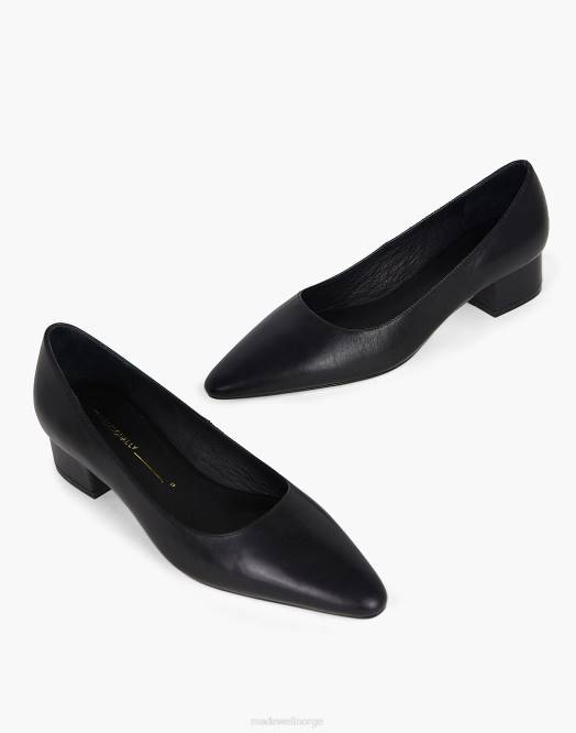 Madewell fottøy tan kvinner bevisst blank tradisjon hæl 260F1631