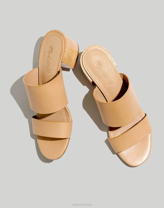 Madewell fottøy vintage beige kvinner kiera mule-sandalen 260F2700