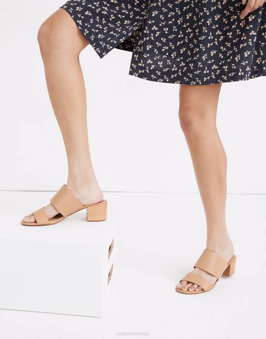 Madewell fottøy vintage beige kvinner kiera mule-sandalen 260F2700