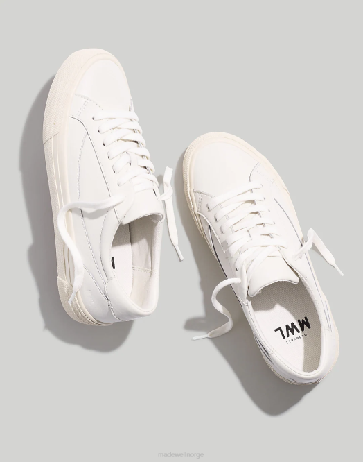 Madewell fottøy blekt pergament kvinner fortauet lave joggesko 260F2772