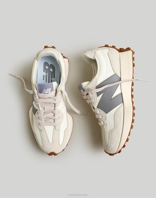 Madewell fottøy gammel grå svart kvinner new balance unisex 327 joggesko 260F2018