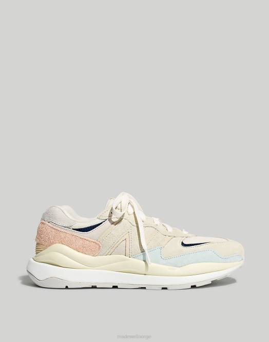 Madewell fottøy havsalt/vintage rose kvinner new balance unisex sneakers i semsket skinn 57/40 260F2024