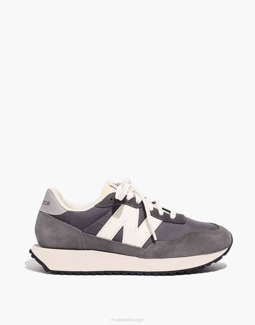 Madewell fottøy hvit refleksjon/gråfiolett kvinner new balance 237 joggesko 260F2010