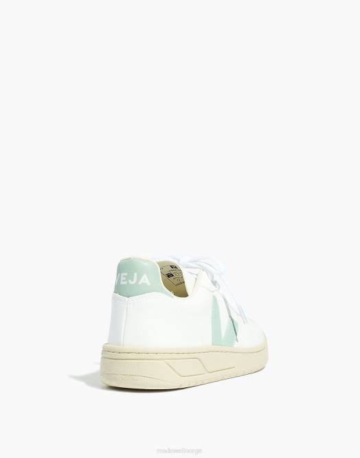 Madewell fottøy hvit rose-fluo kvinner veja veganske skinn v-10 sneakers 260F2781