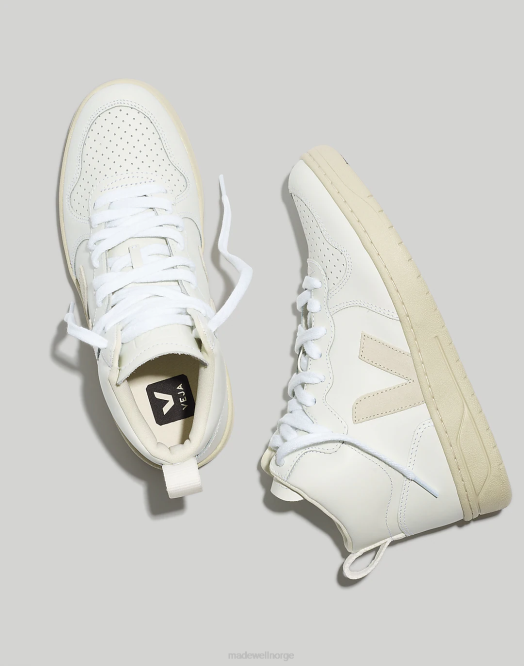 Madewell fottøy multico-fersken kvinner veja v-15 high-top joggesko 260F2783