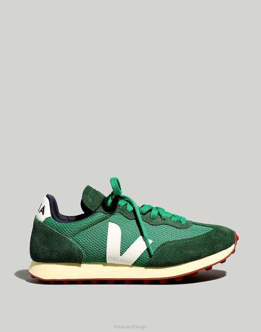 Madewell fottøy smaragd hvit kvinner veja rio branco joggesko 260F2390
