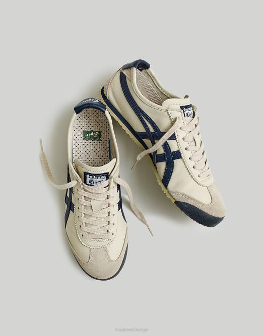 Madewell fottøy svart hvit kvinner onitsuka tiger mexico 66 joggesko 260F2084