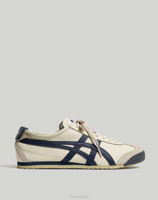 Madewell fottøy svart hvit kvinner onitsuka tiger mexico 66 joggesko 260F2084
