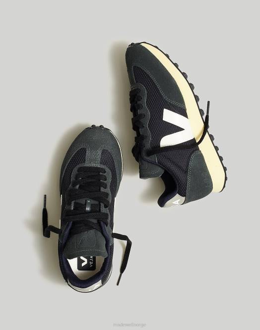 Madewell fottøy svart hvit oxfordgrå kvinner veja rio branco joggesko 260F2391