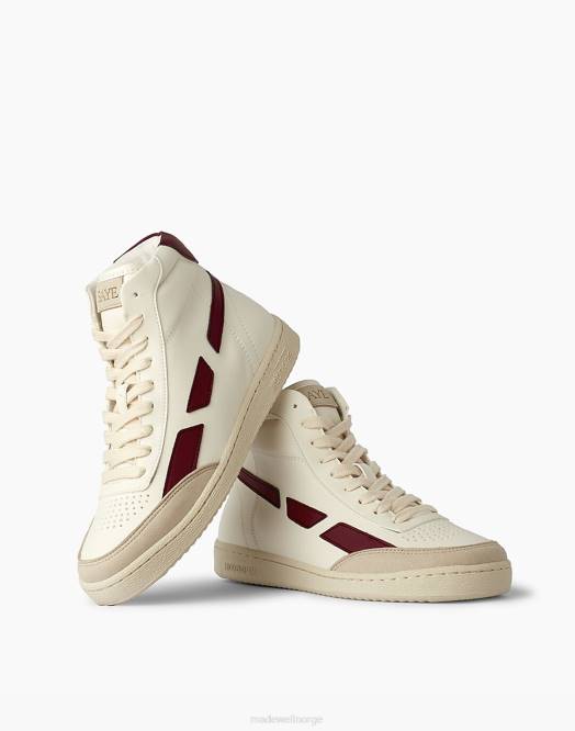 Madewell fottøy svart kvinner saye vegan modelo '89 high-top joggesko 260F2207