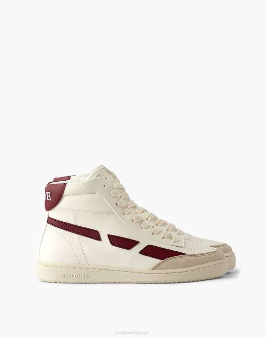 Madewell fottøy svart kvinner saye vegan modelo '89 high-top joggesko 260F2207