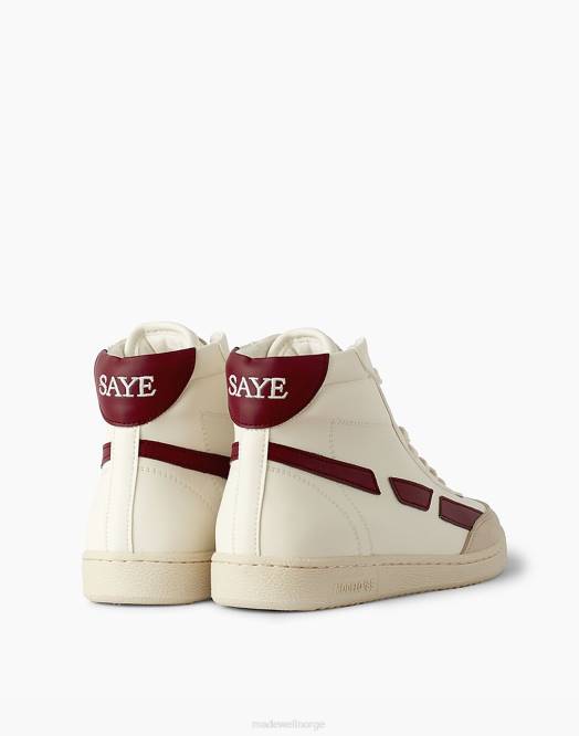 Madewell fottøy svart kvinner saye vegan modelo '89 high-top joggesko 260F2207