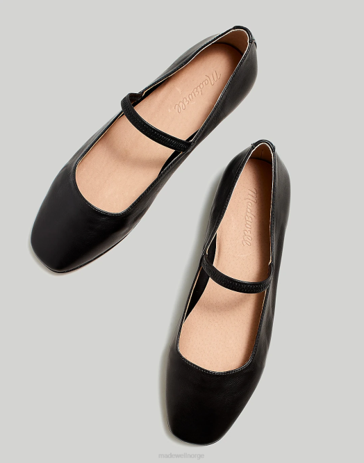 Madewell fottøy ekte svart kvinner greta ballet flat 260F2653