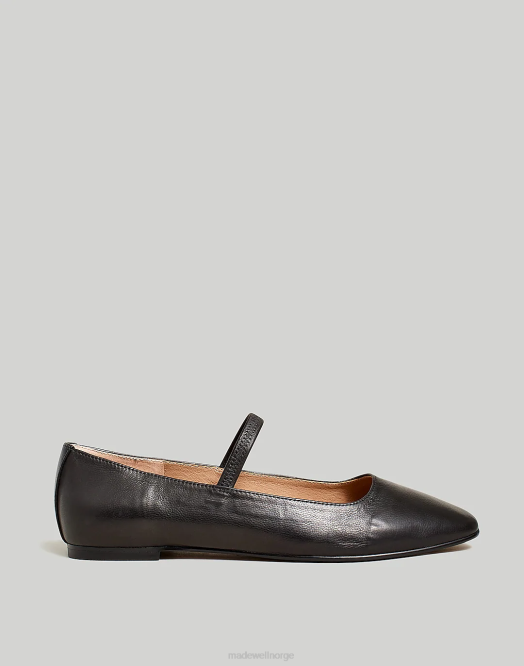 Madewell fottøy ekte svart kvinner greta ballet flat 260F2653