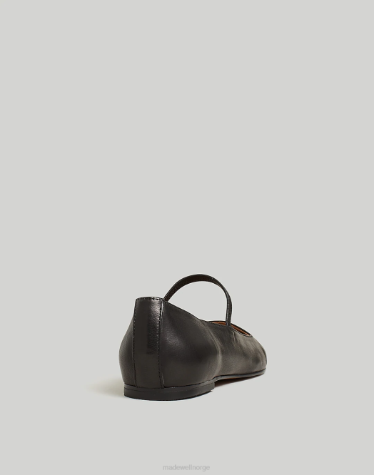 Madewell fottøy ekte svart kvinner greta ballet flat 260F2653