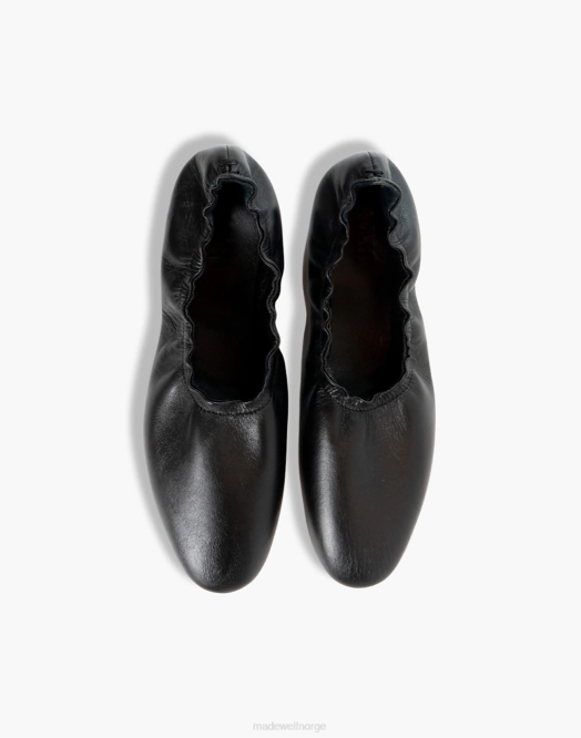 Madewell fottøy svart kvinner saja jazz flats 260F2196