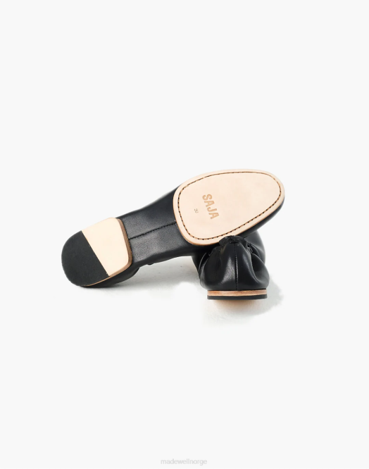 Madewell fottøy svart kvinner saja jazz flats 260F2196