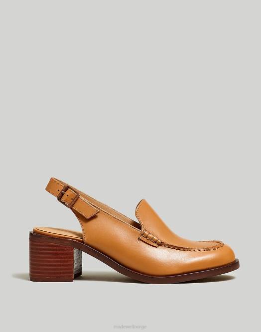 Madewell fottøy ørken kamel kvinner mervin slingback loafer 260F2695