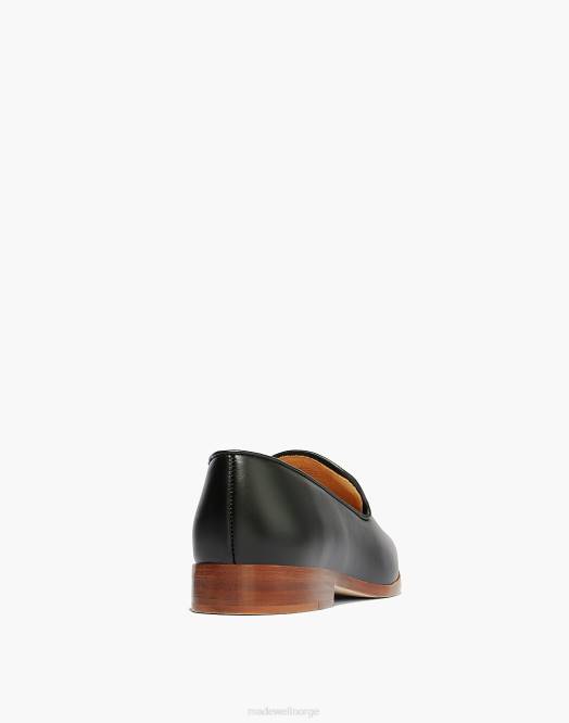 Madewell fottøy svart kvinner nisolo slip-on loafer til hverdags 260F2043