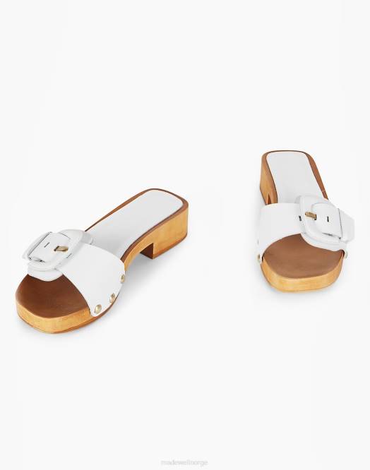 Madewell fottøy hvit kvinner med vilje blank mar 260F1687