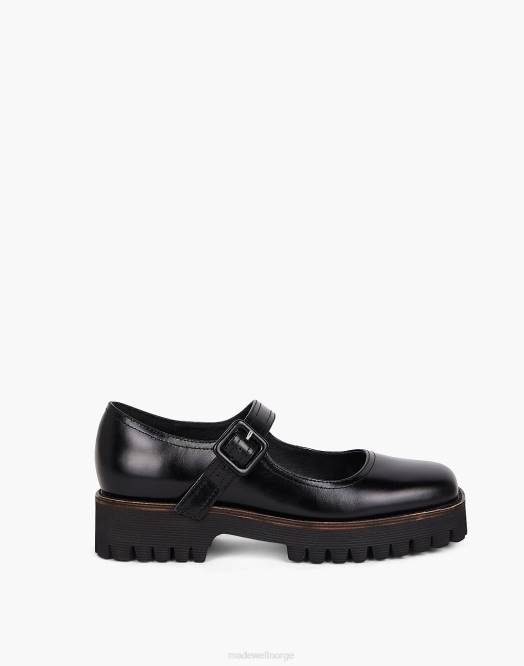 Madewell fottøy kaki kvinner med hensikt blank veronica mary jane 260F1648