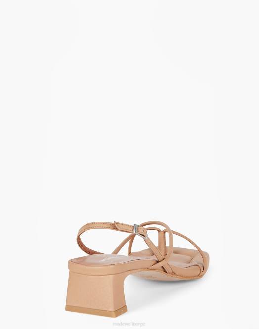 Madewell fottøy kamel kvinner med vilje blank fifi 260F1640