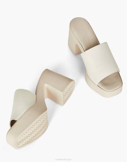 Madewell fottøy krem kvinner med vilje blank mary 260F1685