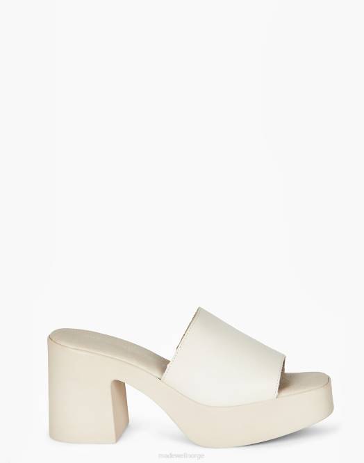 Madewell fottøy krem kvinner med vilje blank mary 260F1685