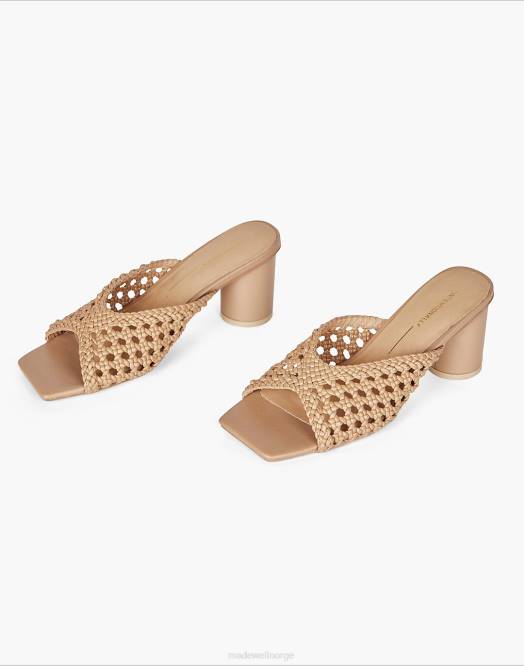 Madewell fottøy leire kvinner med vilje blank cassandra 260F1678