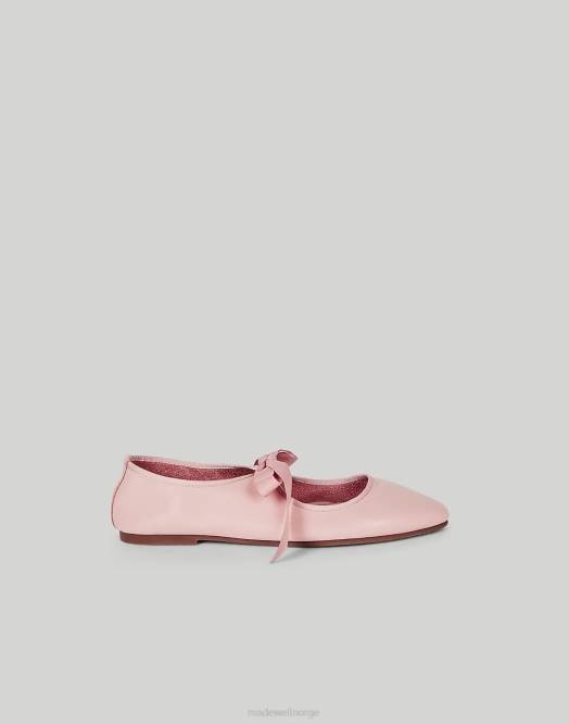 Madewell fottøy rødme kvinner med vilje blanke dalballettleiligheter 260F1630