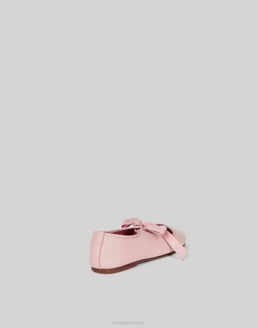 Madewell fottøy rødme kvinner med vilje blanke dalballettleiligheter 260F1630