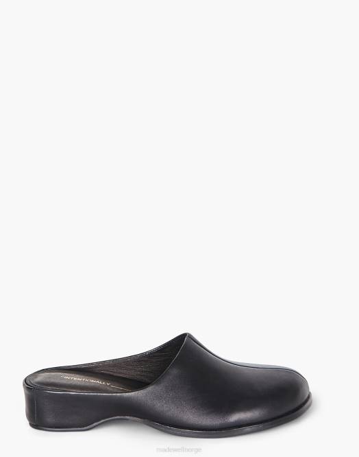 Madewell fottøy svart kvinner forsettlig blank skift 260F1636