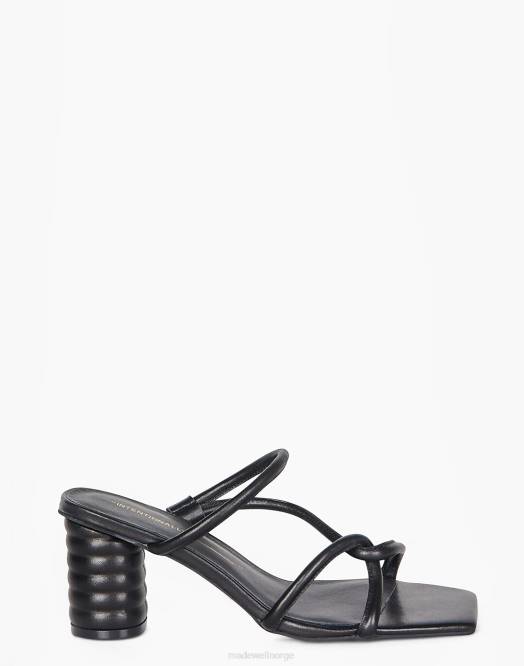 Madewell fottøy svart kvinner med vilje blank kamill 260F1646