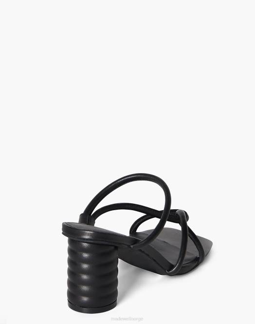 Madewell fottøy svart kvinner med vilje blank kamill 260F1646