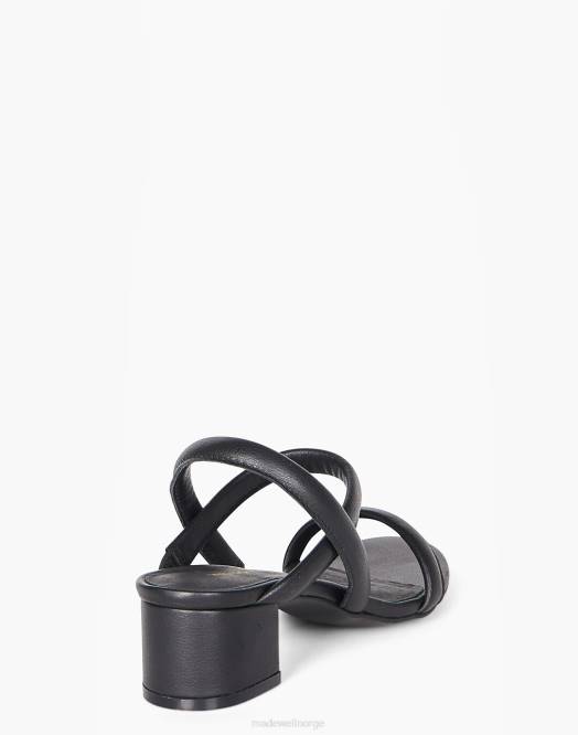 Madewell fottøy svart kvinner med vilje blank kimi 260F1663