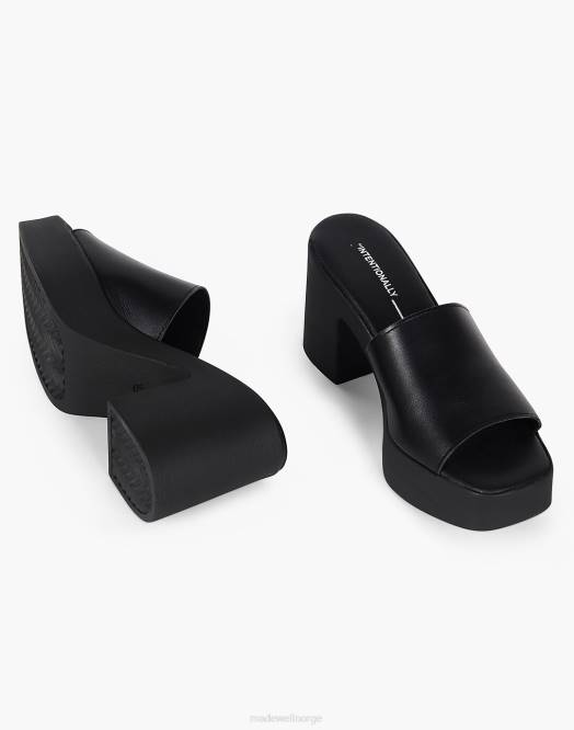 Madewell fottøy svart kvinner med vilje blank mary 260F1672