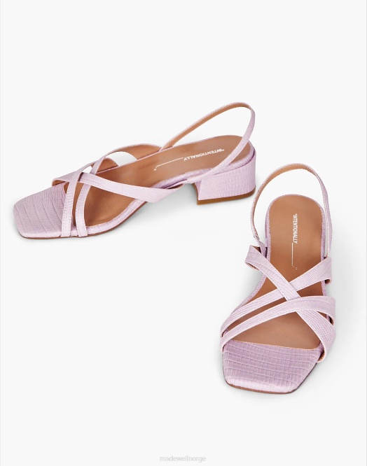 Madewell fottøy syrin kvinner med vilje blank lucille 260F1681