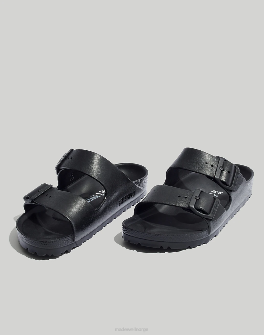 Madewell fottøy ekte svart kvinner birkenstock arizona eva sandaler 260F1269