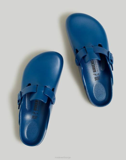 Madewell fottøy ekte svart kvinner birkenstock boston eva sandaler 260F1267