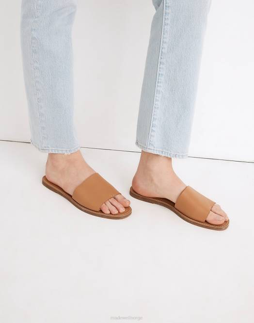 Madewell fottøy engelsk sal kvinner strandpromenaden post lysbilde sandal 260F2708