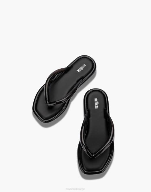 Madewell fottøy hvit kvinner melissa airbubble flip flop 260F1914