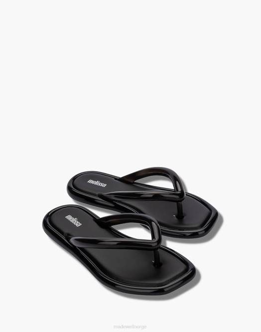Madewell fottøy hvit kvinner melissa airbubble flip flop 260F1914