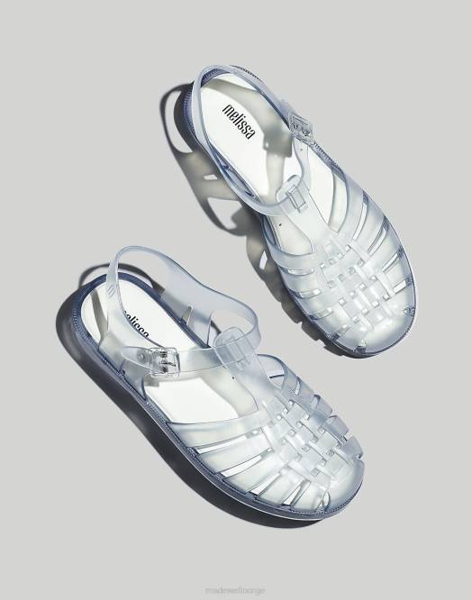 Madewell fottøy klar kvinner melissa besittelse fisherman jelly sandaler 260F1909