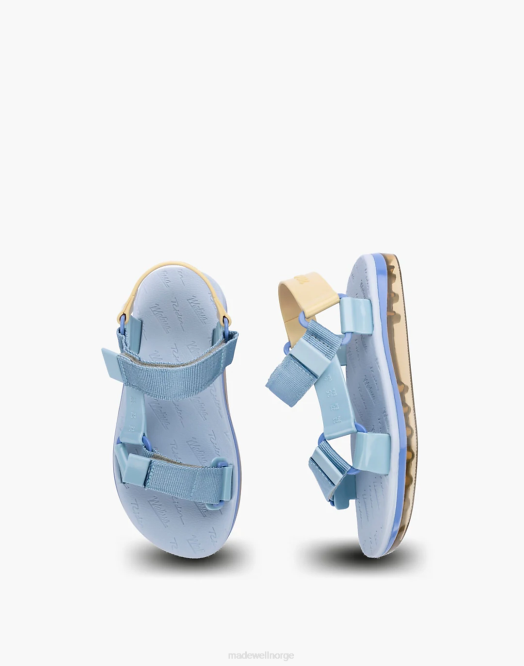 Madewell fottøy lyse blå kvinner melissa papete + rytter 260F1913