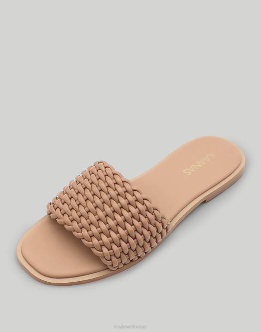 Madewell fottøy mandel kvinner kaanas avellana basketweave lysbilde 260F1702