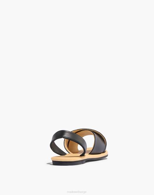 Madewell fottøy mandel kvinner nisolo heldags sandal med kryssrem 260F2041